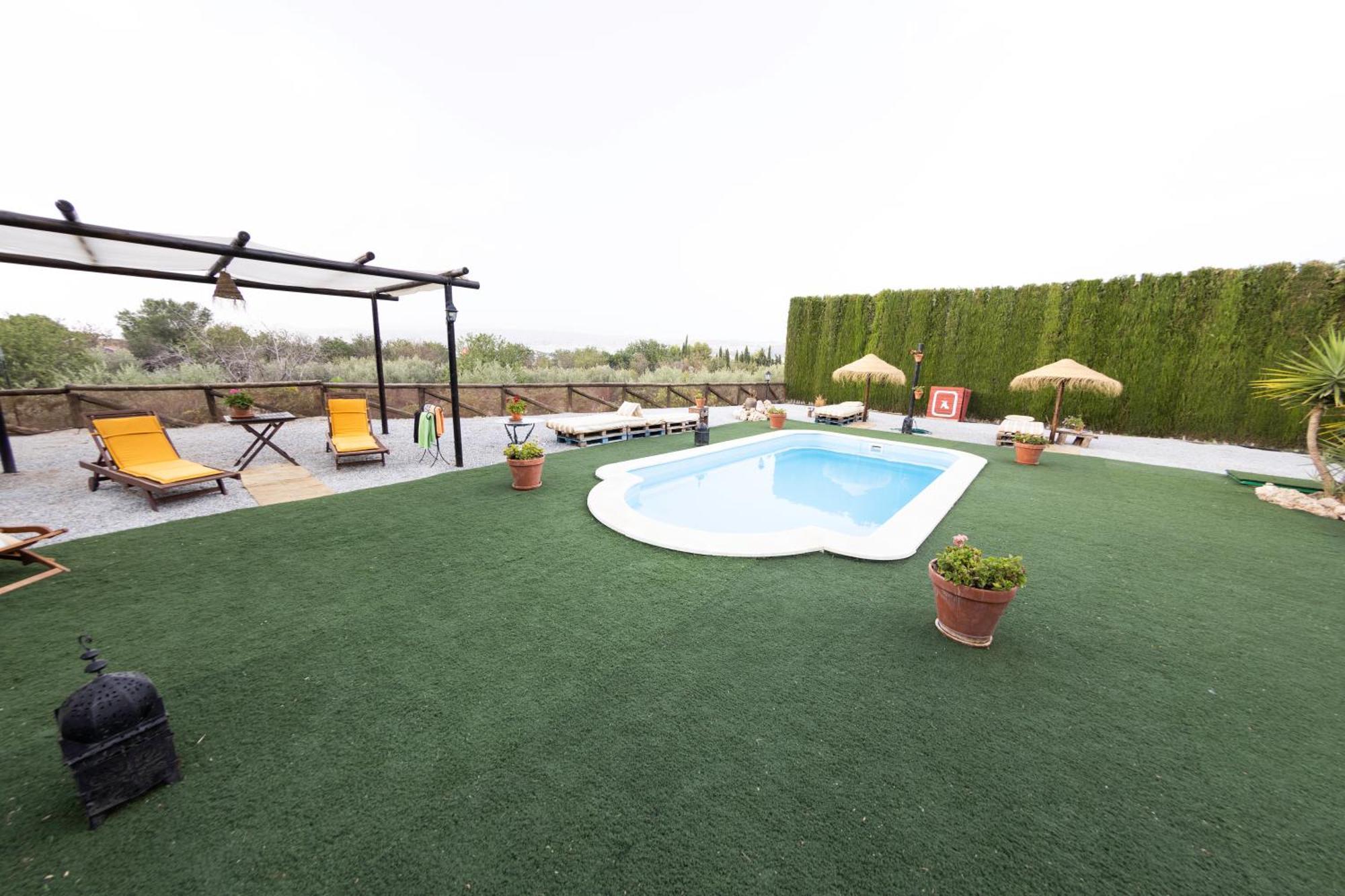 La Cuadra, Finca A Los Pies De Sierra Nevada, A 10 Minutos Del Centro, Piscina, Jardin, Barbacoa La Zubia  Exterior photo
